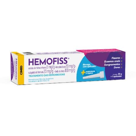 Hemofiss Pomada 30g + 1 Aplicador - Imagem 1