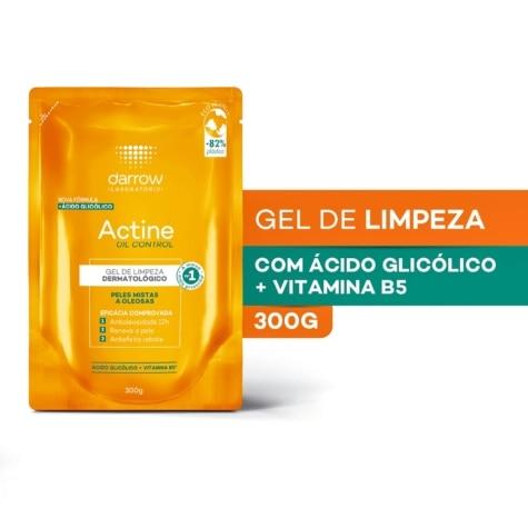 Gel de Limpeza Darrow Actine Oil Control Refil Facial 300g - Imagem 2