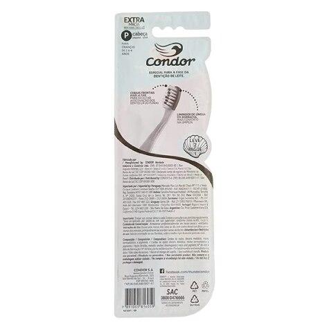 Escova Dental Condor Kids Barbie 2+ Extra Macia Leve 2 Pague 1 - Imagem 3