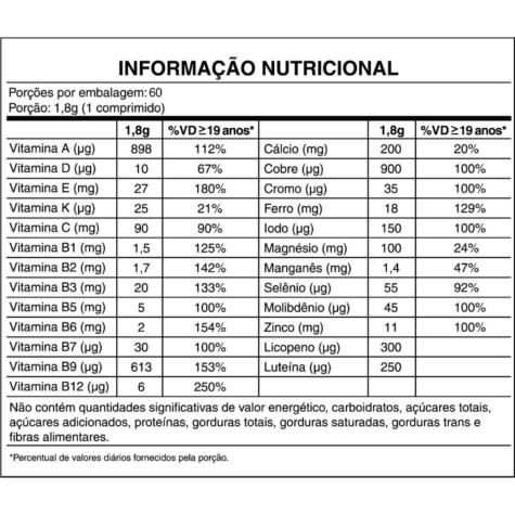 All Nutri Plus FDC 60 Comprimidos - Imagem 2
