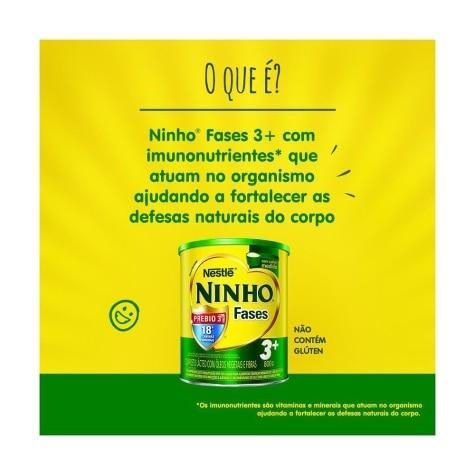 Composto Lácteo Ninho Fases 3+ 400g - Imagem 6