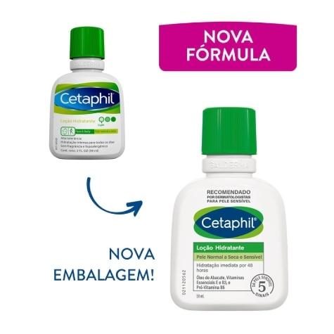 Loção Hidratante Cetaphil Corpo e Rosto 59ml - Imagem 2