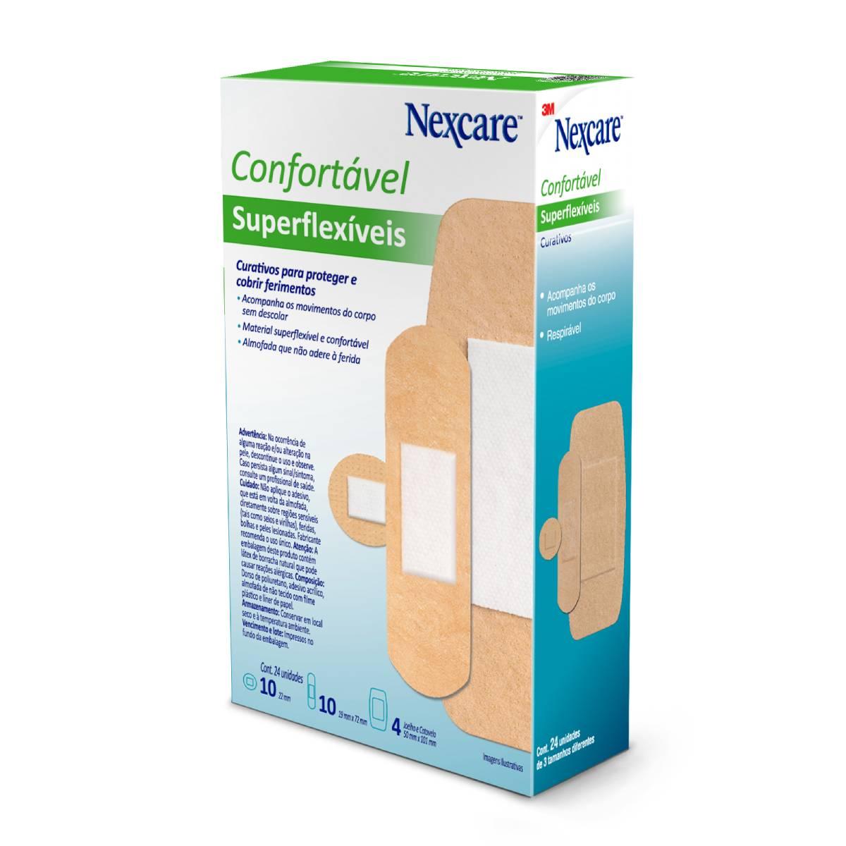 Curativo Nexcare Superflexível Variados 24 Unidades - Imagem 3