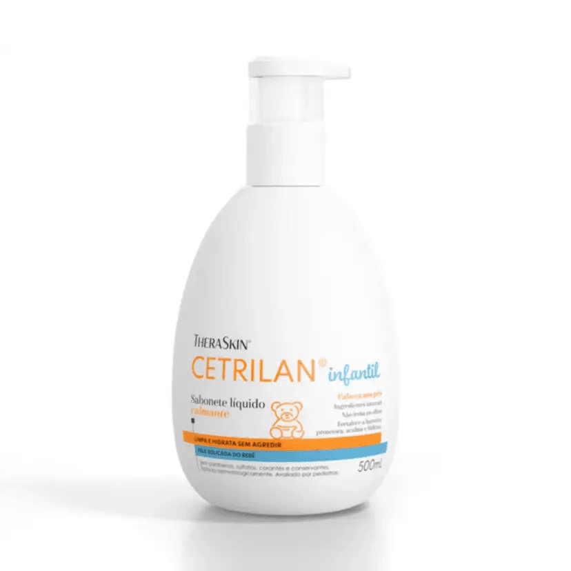 Sabonete Liquido Cetrilan Infantil Calmante 500ml - Imagem 1