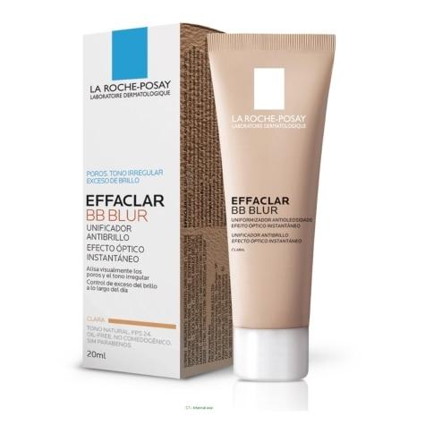 Creme Uniformizador La Roche-Posay Effaclar BB Blur Facial Cor Clara 20ml - Imagem 1
