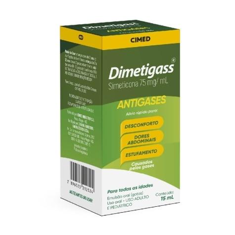 Dimetigass Gotas 75mg 15ml - Imagem 1