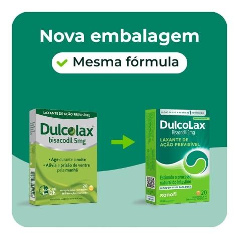 Dulcolax 5mg 20 Comprimidos Revestidos - Imagem 2