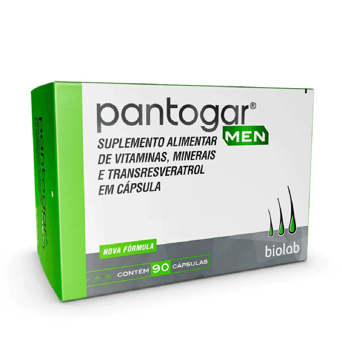 Polivitamínico Pantogar Men 90 cápsulas - Imagem 1