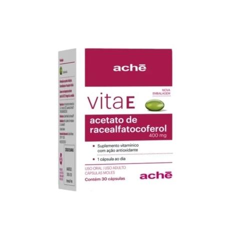 Vita E 400mg 30 Cápsulas Aché - Imagem 1