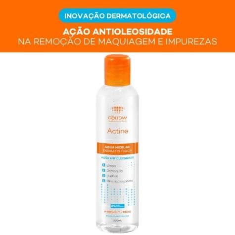 Água Micelar Darrow Actine Facial 200ml - Imagem 3