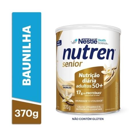 Complemento Alimentar Nutren Senior Sabor Baunilha 370g - Imagem 2