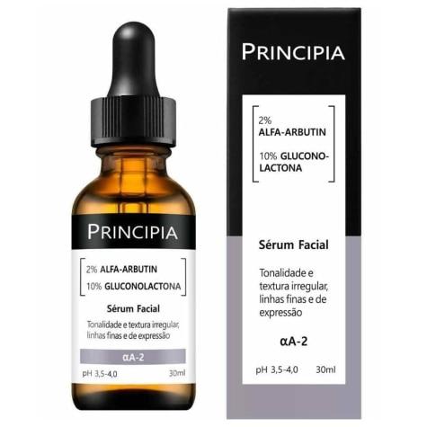 Sérum Antissinais Principia2% Alfa - Arbutin + 10% Gluconolactone Aa-2 30ml - Imagem 1