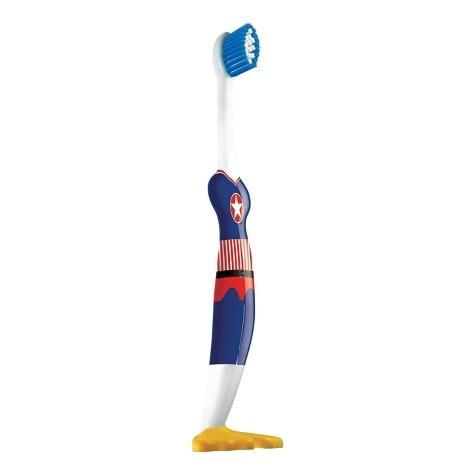 Escova Dental DClean Doctor Duck Macia Cores Sortidas - Imagem 4