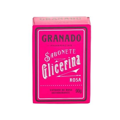 Sabonete em Barra Granado Glicerina Rosa 90g - Imagem 1