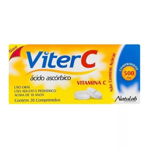 Viter C 500mg 20 Comprimidos - Imagem 1