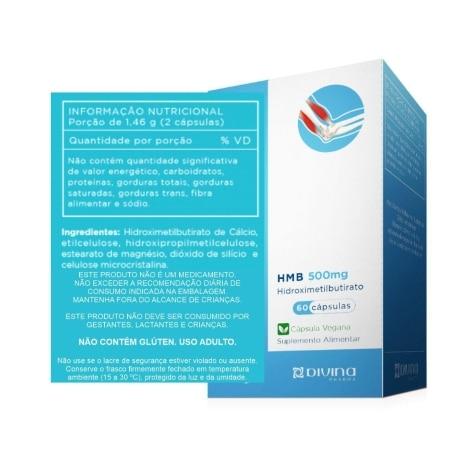 Sarcoliv HMB 500mg 60 Cápsulas - Imagem 3