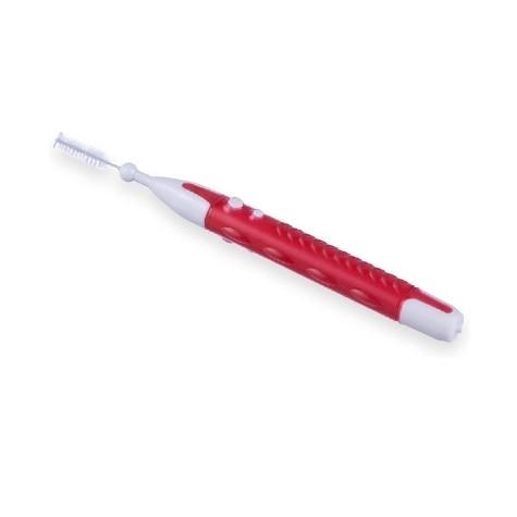 Escova Interdental Bitufo Interclean Cilíndrica Extrafina 3mm 6 Unidades - Imagem 3