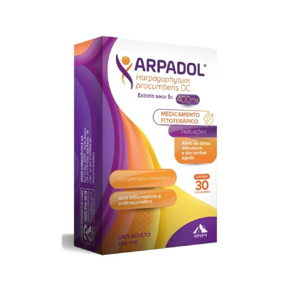Arpadol 400mg 30 Comprimidos Revestidos