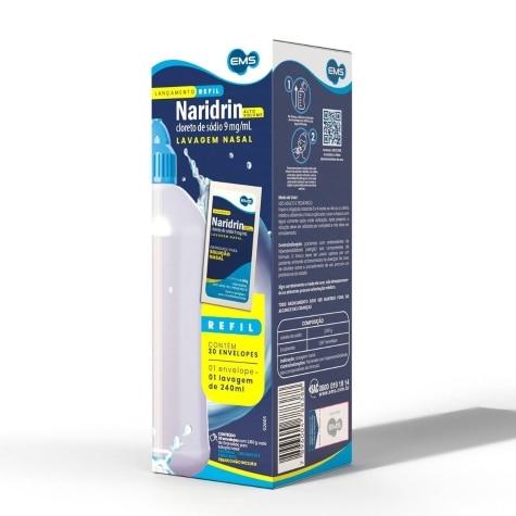 Naridrin Alto Volume 9mg/ml 30 envelopes Refil - Imagem 1