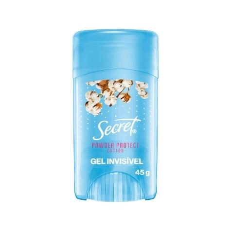 Desodorante Stick Gel Secret Fresh Defense Algodão 48h 45g - Imagem 1