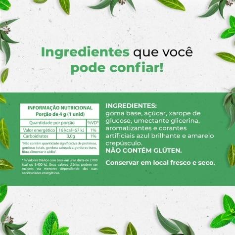 Goma de Mascar Valda Sabor Mentol, Eucaliptol e Timol 6 Tabletes - Imagem 3