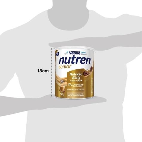 Complemento Alimentar Nutren Senior Sabor Café com Leite 740g - Imagem 7
