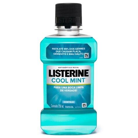 Enxaguante Bucal Listerine Cool Mint Hortelã 250ml - Imagem 1