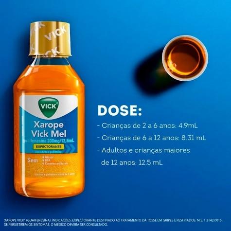 Xarope Vick Mel 200mg/12,5ml 100ml - Imagem 4