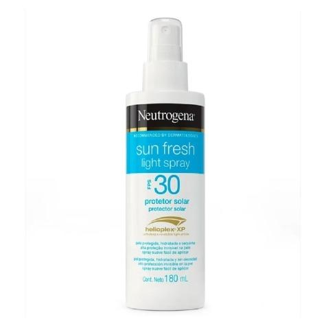 Protetor Solar Corporal Neutrogena Sun Fresh Light Spray FPS50 180ml - Imagem 2