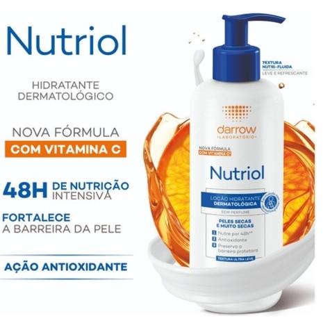 Loção Hidratante Darrow Nutriol Sem Perfume Corpo 400ml - Imagem 3