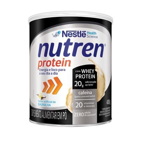 Suplemento Alimentar Nutren Protein Sabor Baunilha 400g - Imagem 2