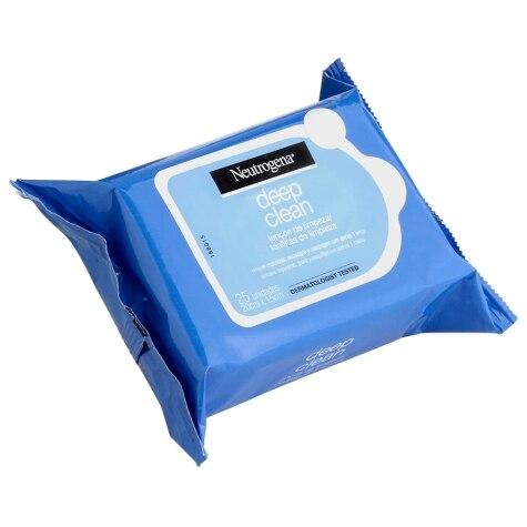 Lenços Demaquilantes Neutrogena Deep Clean Facial 25 Unidades - Imagem 2