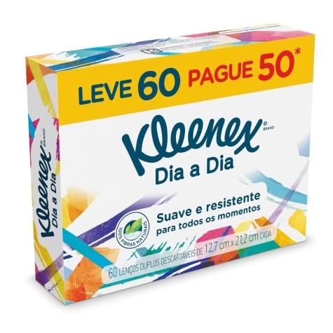 Lenços de Papel Kleenex Original Leve 60 Pague 50 - Imagem 1