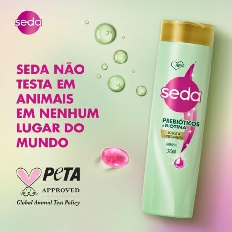 Shampoo Seda Força e Crescimento Cabelos Quebradiços 325ml - Imagem 3