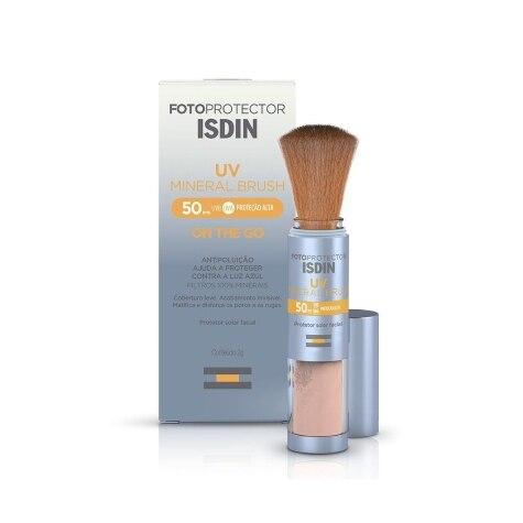 Protetor Solar Facial Isdin UV Mineral FPS50 Brush 2g - Imagem 1