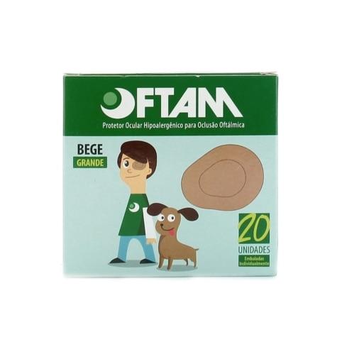 Protetor Ocular Oftam Grande 20 Unidades - Imagem 1