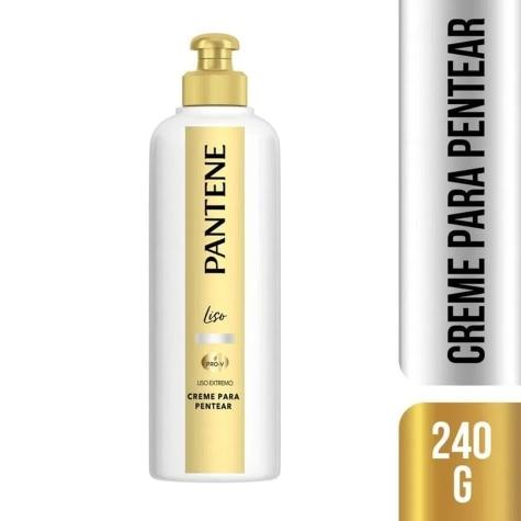 Creme para Pentear Pantene Liso Extremo Cabelo Liso 240g - Imagem 1