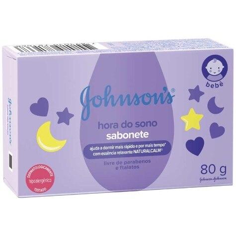 Sabonete Infantil Barra Johnson & Johnson Baby Hora do Sono 80g - Imagem 1