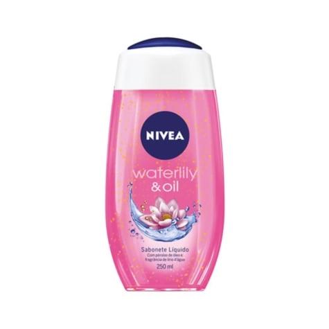 Sabonete Hidratante Líquido Nivea Waterlily & Oil 250ml - Imagem 1