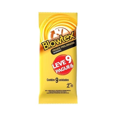 Preservativo Blowtex Prazer Prolongado Efeito Retardante Leve 9 Pague 6 - Imagem 1