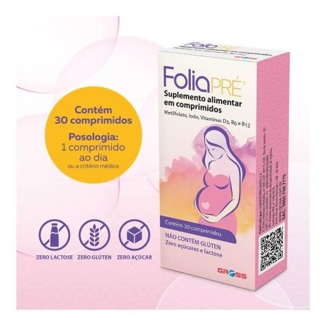 FoliaPRÉ 30 Comprimidos - Imagem 2
