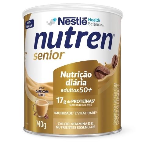 Complemento Alimentar Nutren Senior Sabor Café com Leite 740g - Imagem 3