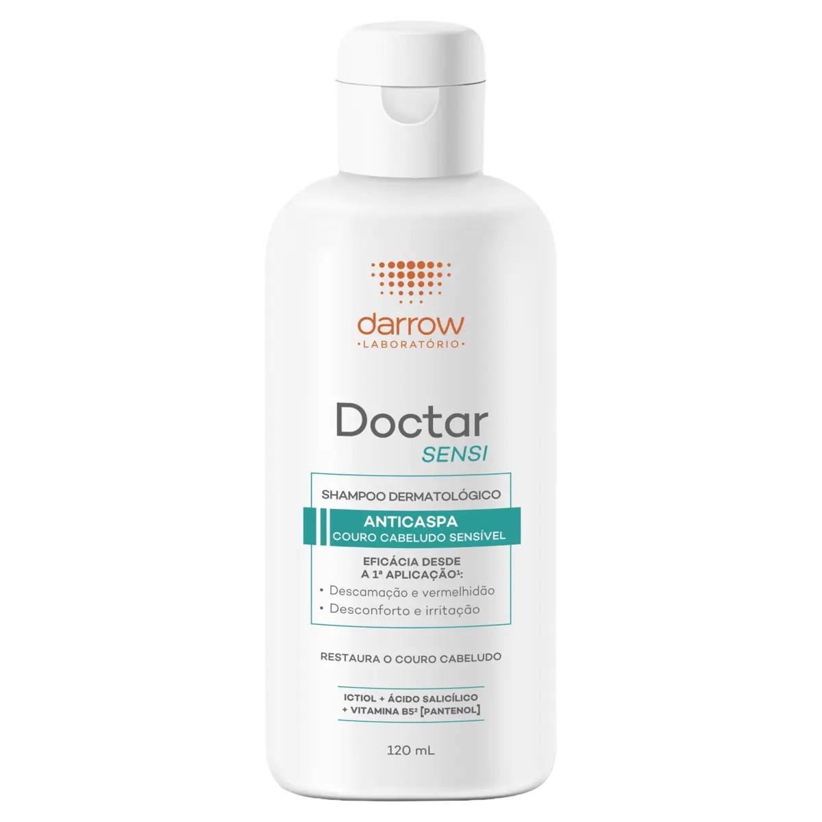 Shampoo Darrow Doctar Sensi Anticaspa Cabelo 120ml - Imagem 1