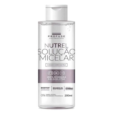 Solução Micelar Profuse Nutrel Facial 200ml - Imagem 1