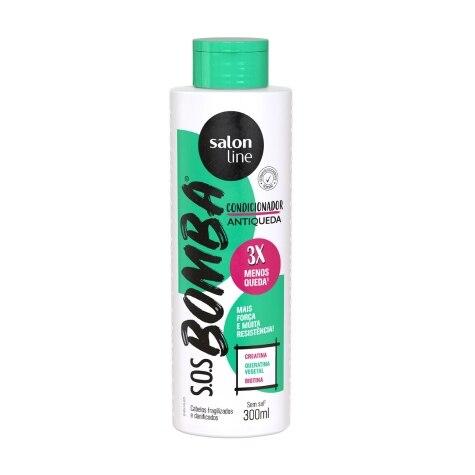 Condicionador SOS Bomba Salon Line Antiqueda 300ml - Imagem 1