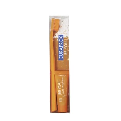 Kit Curaprox Be You Escova Dental Ultra Soft 5460 + Creme Dental 8ml Cores Sortidas - Imagem 2
