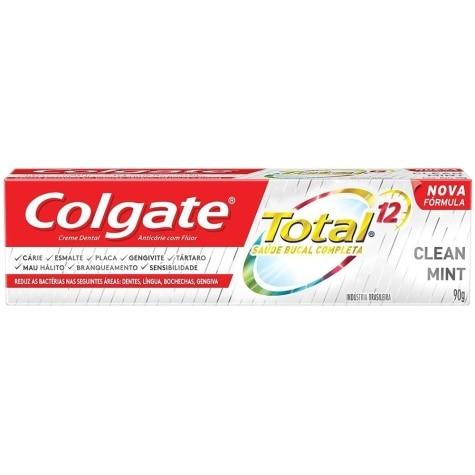 Creme Dental Colgate Total 12 Clean Mint 90g - Imagem 1