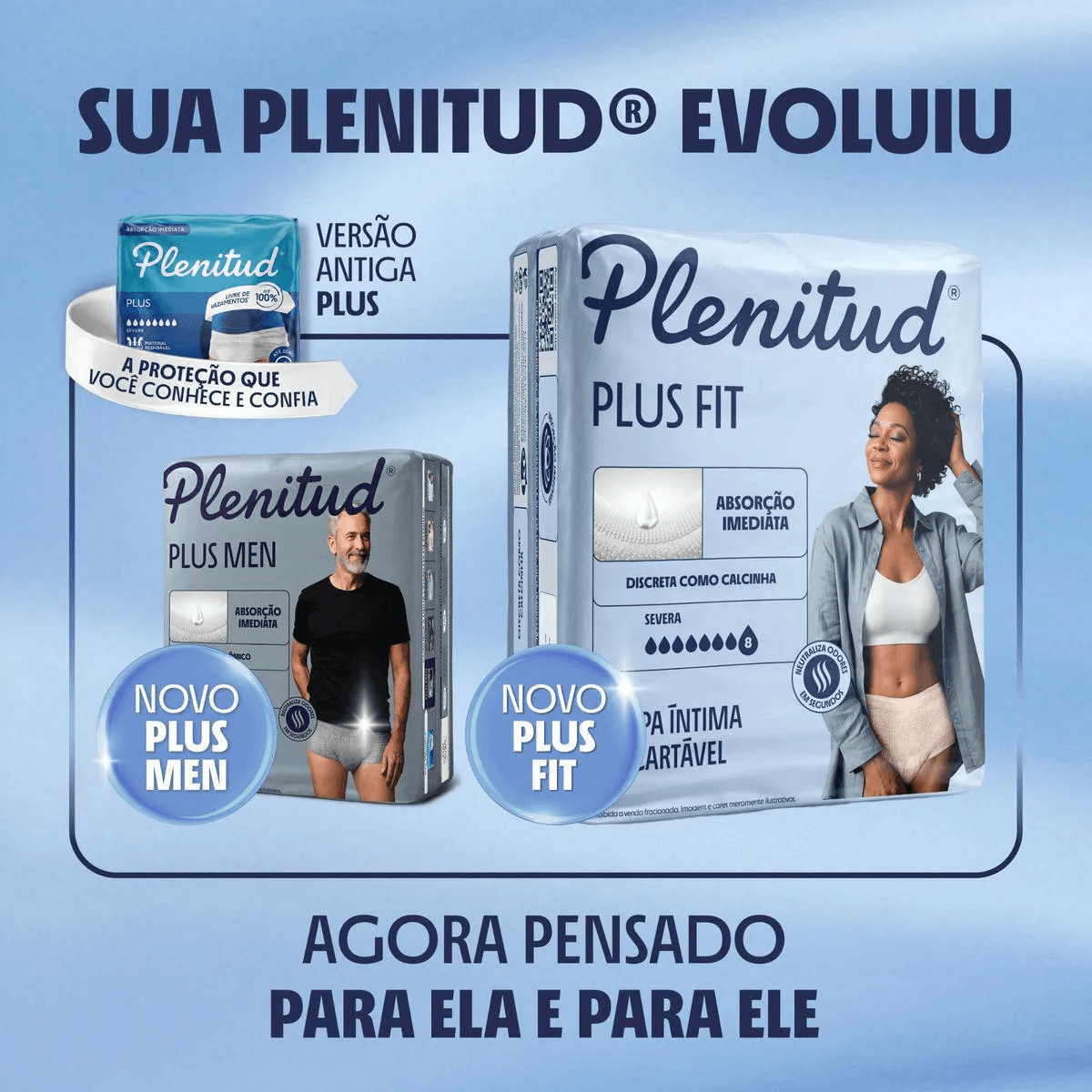 Roupa Íntima Plenitud Protect Plus G/XG 24 Unidades - Imagem 2
