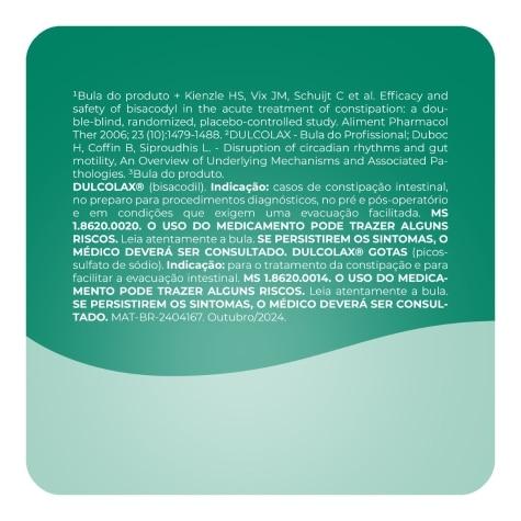 Dulcolax 5mg 20 Comprimidos Revestidos - Imagem 4