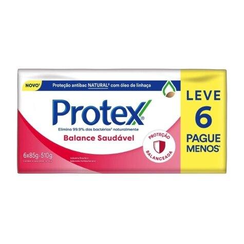 Kit Sabonete em Barra Protex Balance Saúdavel 85g Leve 6 Pague menos - Imagem 1